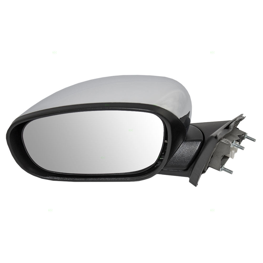 Replacement Drivers Power Side View Mirror Heated Chrome Cover Compatible with 300 Magnum 4806871AL