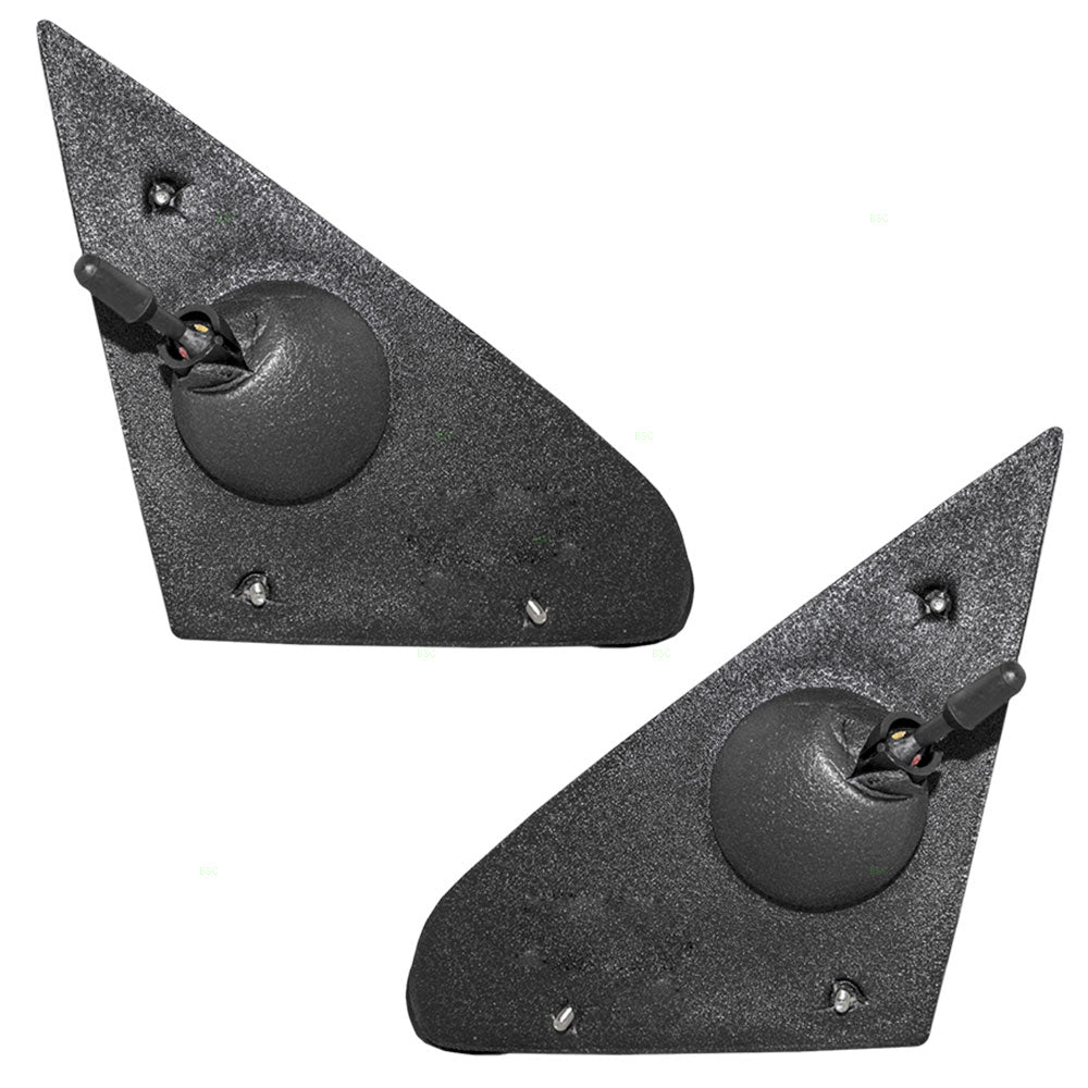 Replacement Driver and Passenger Manual Remote Side View Mirrors Compatible with 1995-2000 Cirrus Stratus 4646803 4646802