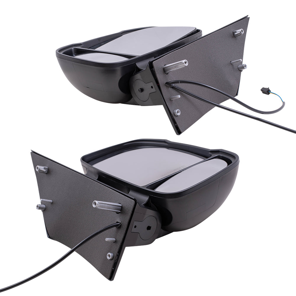 Pair Set Manual Side View Mirrors w/ Signal Replacement for 14-19 ProMaster Van 5VE99JXWAE 5VE98JXWAD