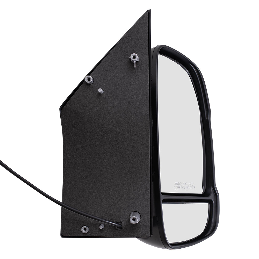 Replacement Passenger Manual Side View Mirror w/ Signal Compatible with 2014-2019 ProMaster Van 5VE98JXWAD