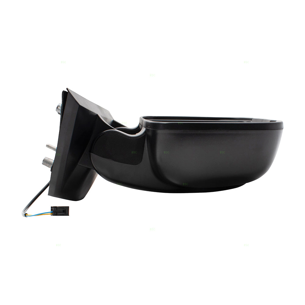 Replacement Driver Manual Side View Mirror w/ Signal Non-Heated Non-Extending Compatible with 2014-2019 Promaster Van