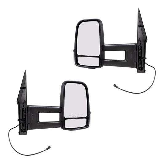 Manual Mirror for 2006-2018 Sprinter 2500 Turn Signal Indicator 2006-2018 Sprinter 3500 0008105719 Set