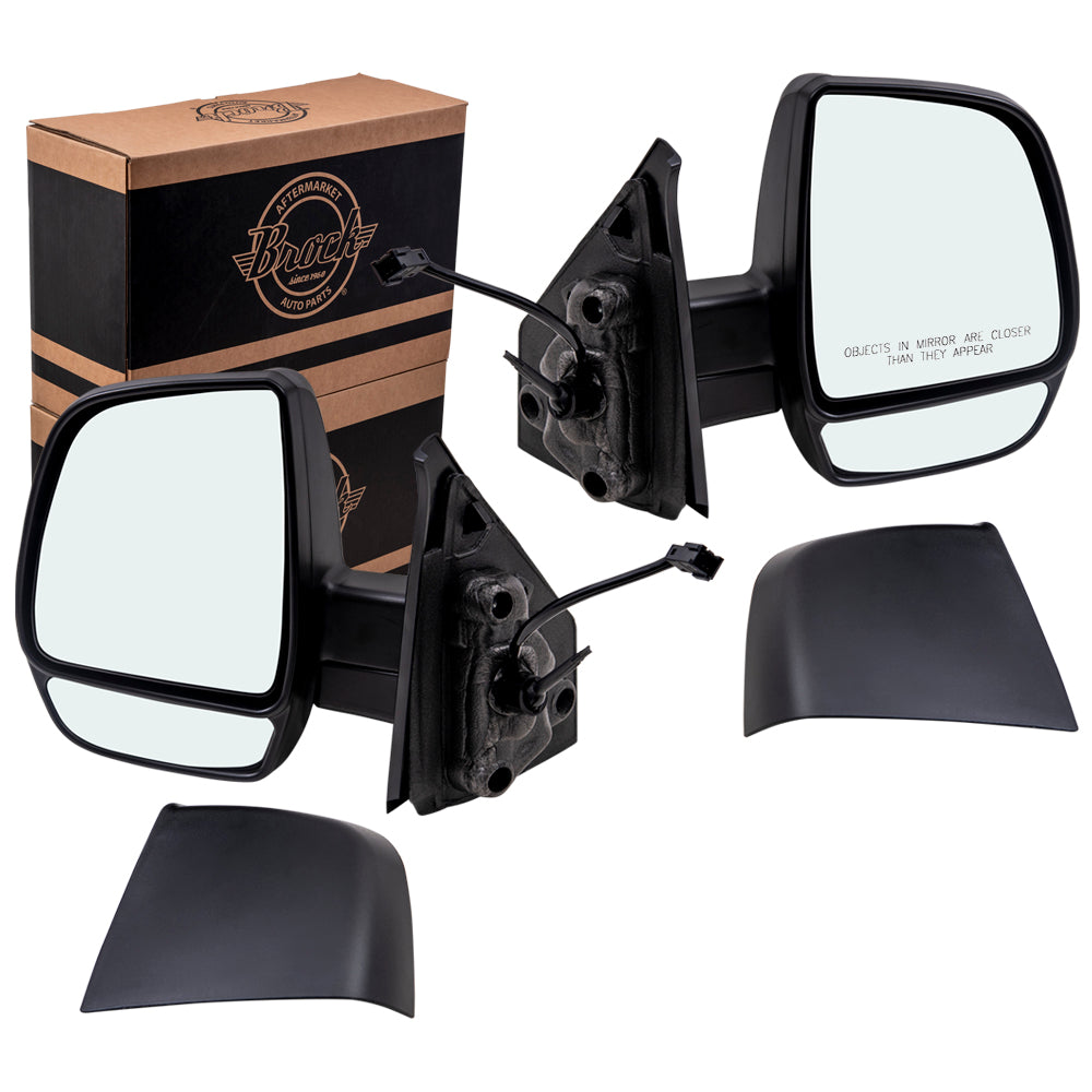 Manual Mirror for 2015-2022 ProMaster City Turn Signal Indicator Set