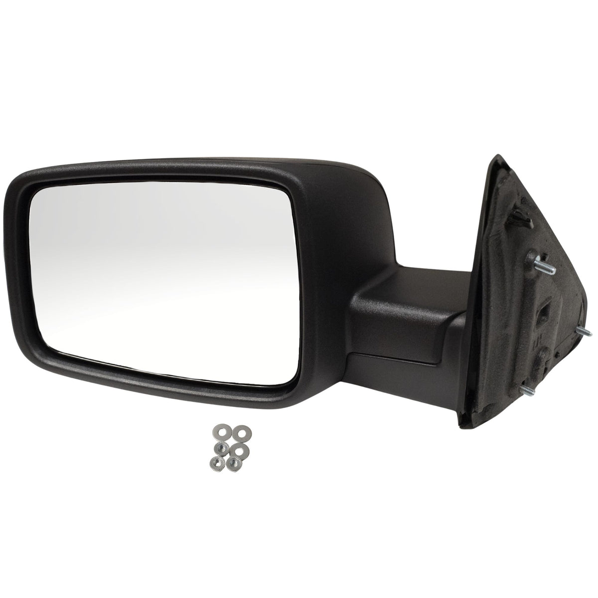 Manual Mirror for 2019-2024 1500 Classic 6x9 w/ Temp Sensor Textured for 2013-2018 1500 for 2013-2022 2500 68142667AM Left CH1320353