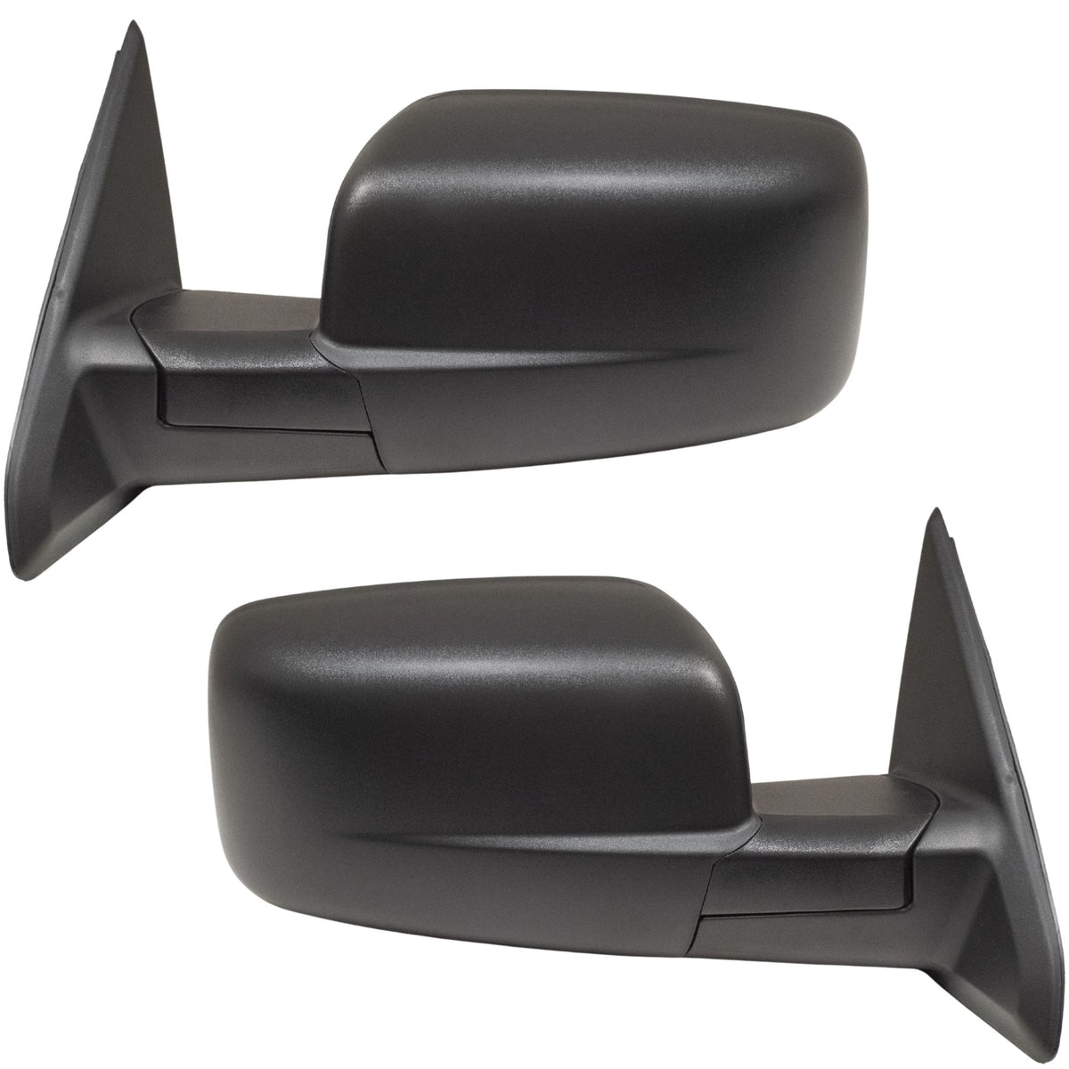 Manual Mirror for 2019-2024 1500 Classic 6x9 w/ Temp Sensor Textured for 2013-2018 1500 for 2013-2022 2500 68142667AM Set CH1320353