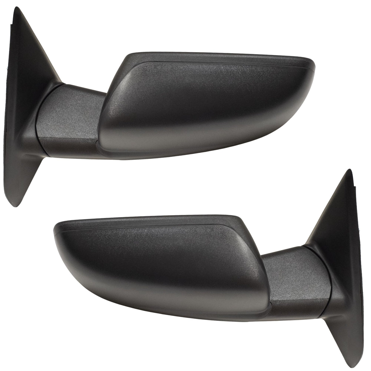 Manual Mirror for 2019-2024 1500 Classic 6x9 w/ Temp Sensor Textured for 2013-2018 1500 for 2013-2022 2500 68142667AM Set CH1320353