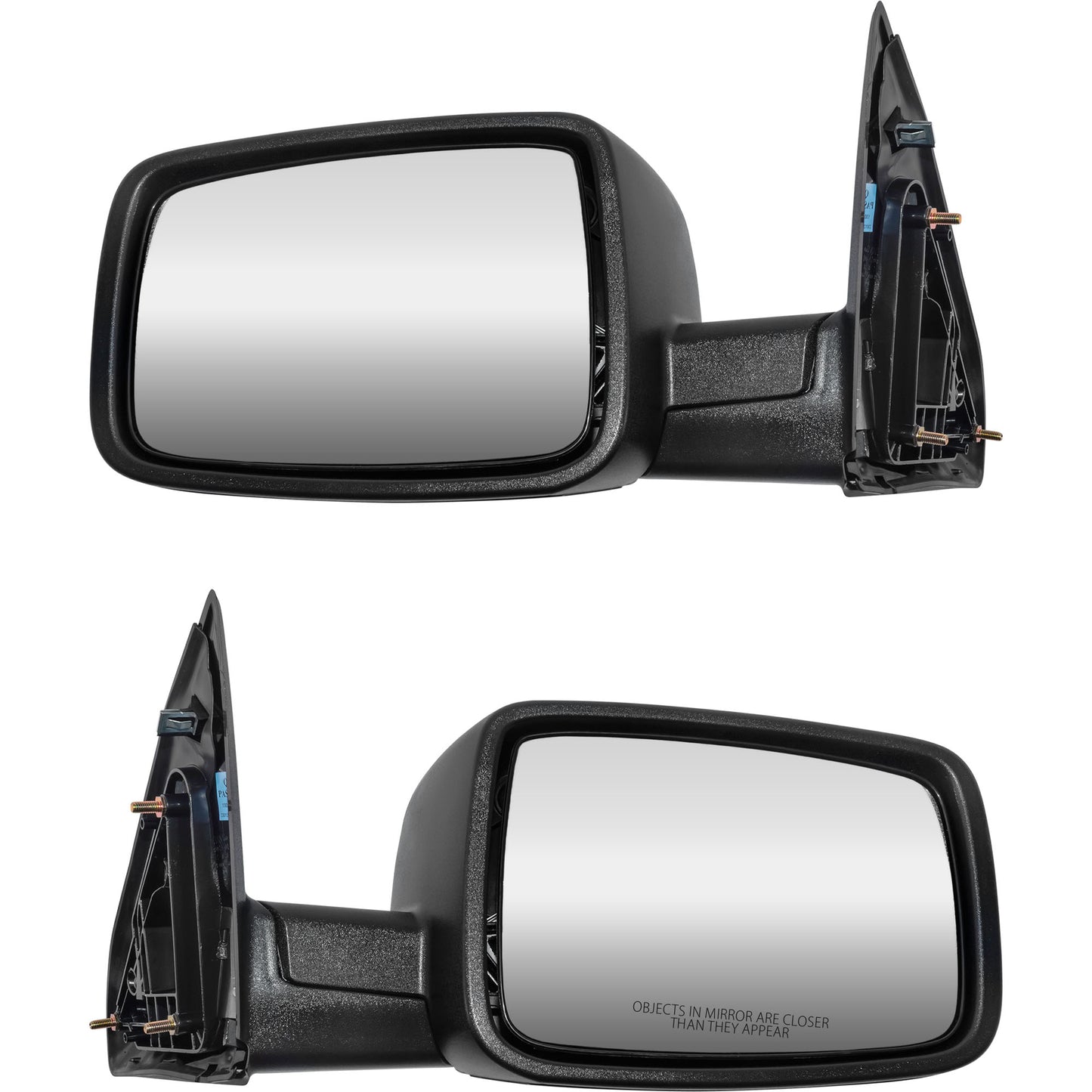 Manual Mirror for 2009-2010 Ram 1500 for 2010 Ram 2500 for 2011-2012 1500 for 2011-2012 2500 55372069AH Set CH1320308