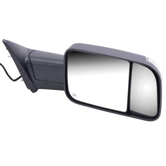 Manual Tow Mirror for 1994-2001 Ram 1500 7X10 Flip-Up New Arm Design 1994-2002 Ram 2500 1994-2002 Ram 3500 1995-2001 Ramcharger 55156334AD Right