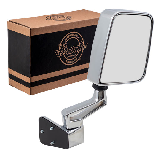 Manual Mirror for 1987-2002 Wrangler Door Hinge Mounted Performance Upgrade Right