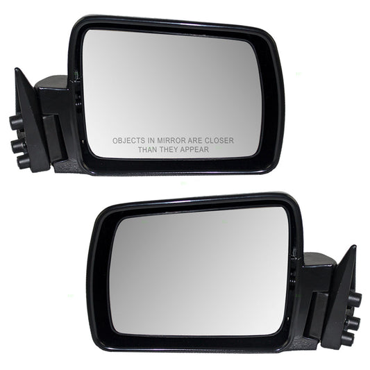 Manual Mirror for 1984-1996 Cherokee 1986-1992 Comanche 1984-1990 Wagoneer 55034131 Set