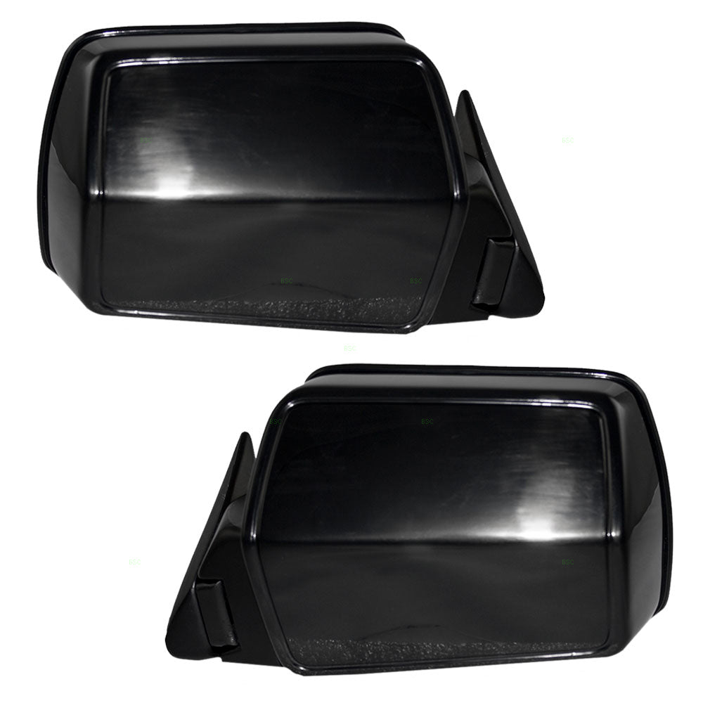 Driver and Passenger Manual Side View Mirrors Replacement for Jeep SUV 55034131 55007818
