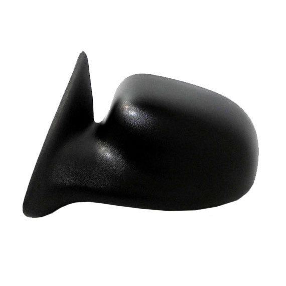 Replacement Driver Manual Side View Mirror Textured Black Compatible with 1997-2004 Dakota 1998 Durango 55154847AD