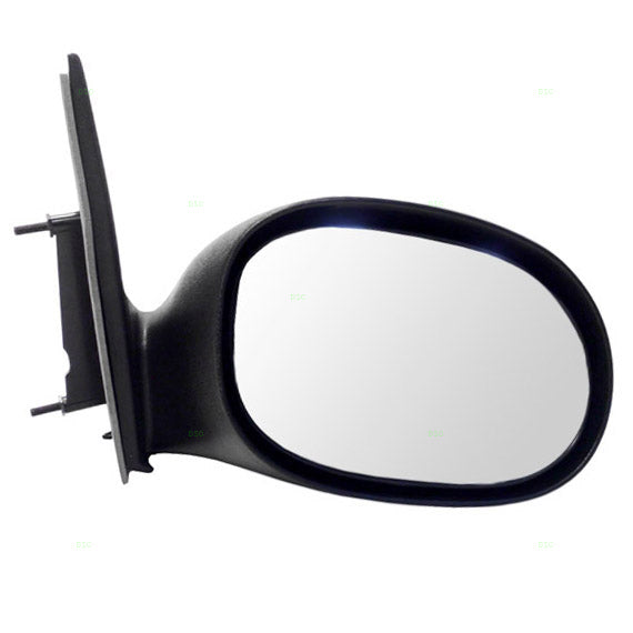 Replacement Passenger Manual Side View Mirror Textured Black Compatible with 2000-2005 Neon 4783560AN