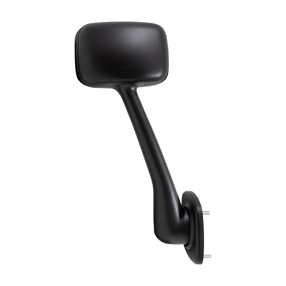 Brock Replacement Passenger Side Manual Mirror Paint to Match Black Hood Mount Compatible with 2008-2017 Freightliner Cascadia