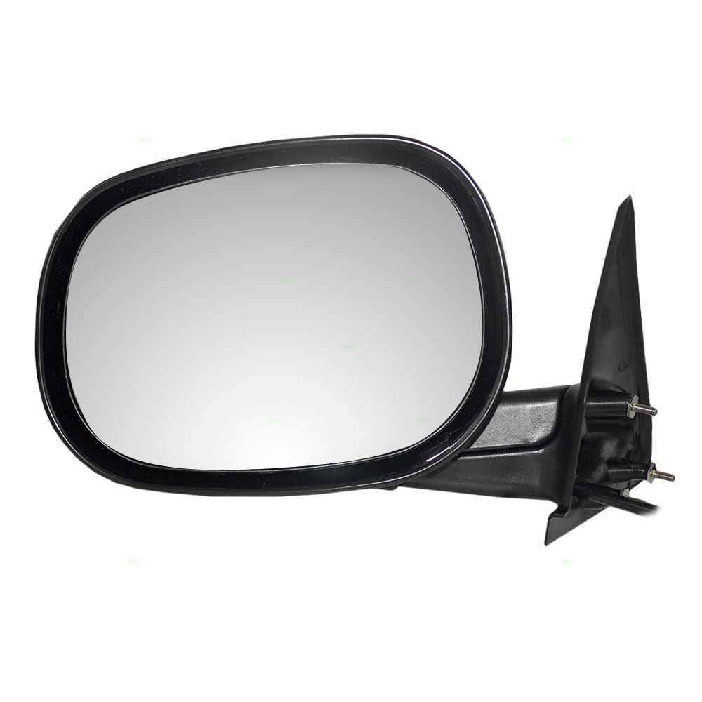 Replacement Driver Power Side View Mirror 6x9 Compatible with 1997-2000 Dakota 1998-2000 Durango 55154845AF