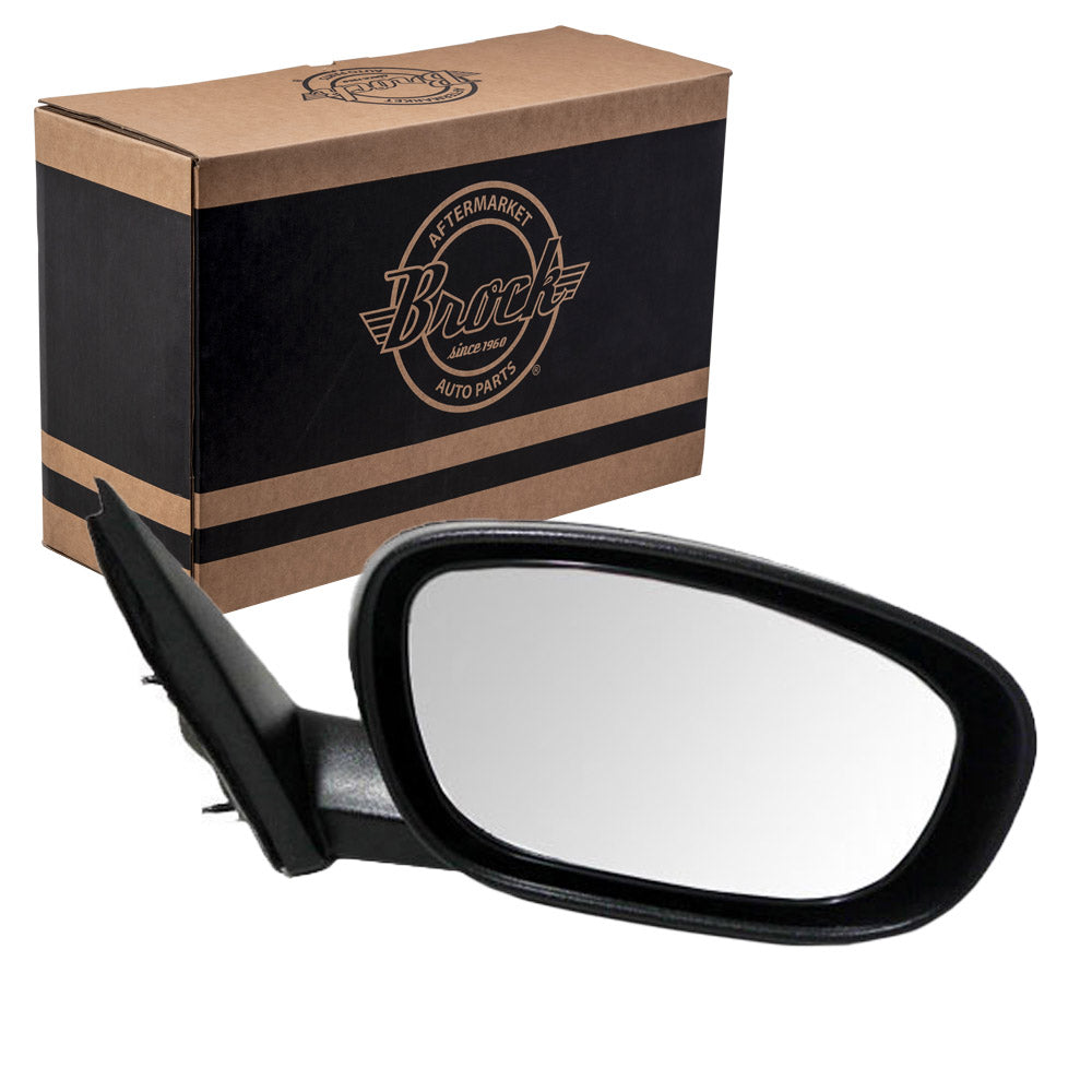 Replacement Passengers Power Side View Mirror Textured Compatible with 300 Magnum 4805980AI