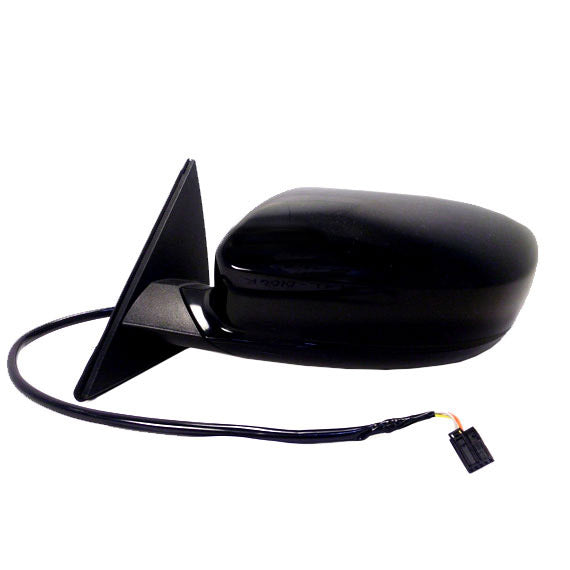 Replacement Driver Power Side View Mirror Ready-to-Paint Black Compatible with 2011-2014 Charger 1MA47AXRAF
