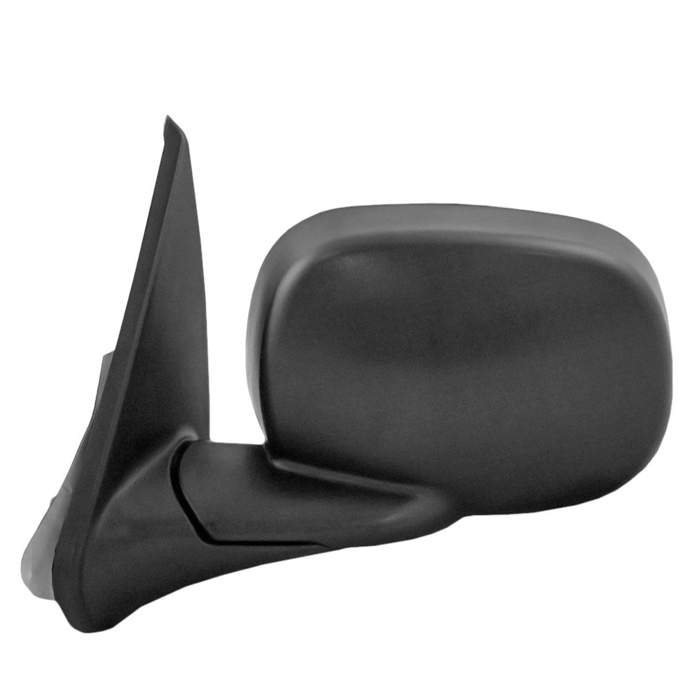 Replacement Driver Power Side View Mirror Textured Black Compatible with 1998-2003 B Series Ram Van 55346949AH