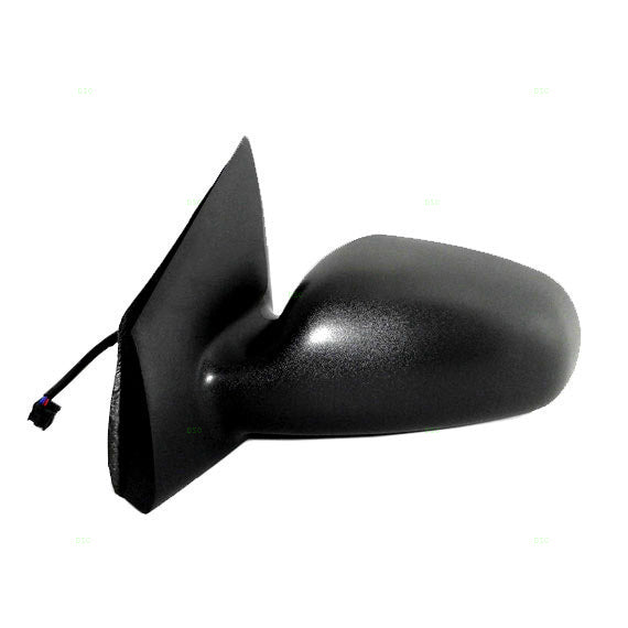 Replacement Driver Power Side View Mirror Textured Black Compatible with 2004-2009 Durango 55077399AC