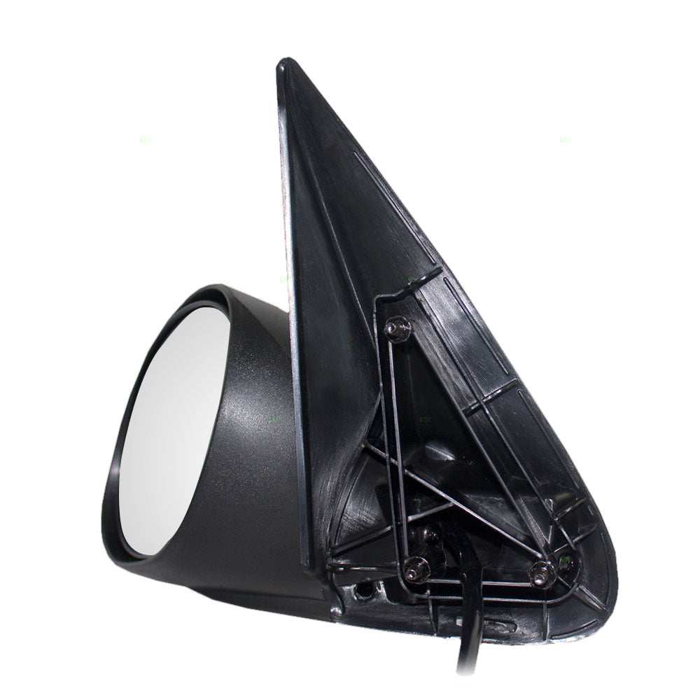 Replacement Drivers Power Side View Mirror Textured Compatible with 2004-2010 PT Cruiser Wagon 5067423AD