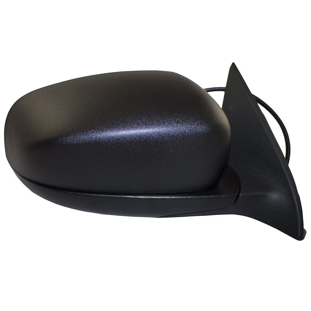 Replacement Passenger Power Side View Mirror Textured Compatible with 2014-2019 Cherokee 68164058AD CH1321366