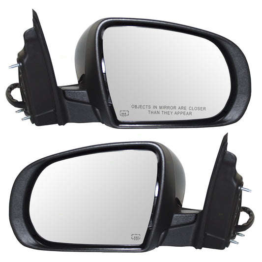 Power Mirror for 2014-2018 Cherokee 10H7P+10H6P Turn Signal Indicator Puddle Lamp Memory Heated 1UV69TZZAD Set CH1320375
