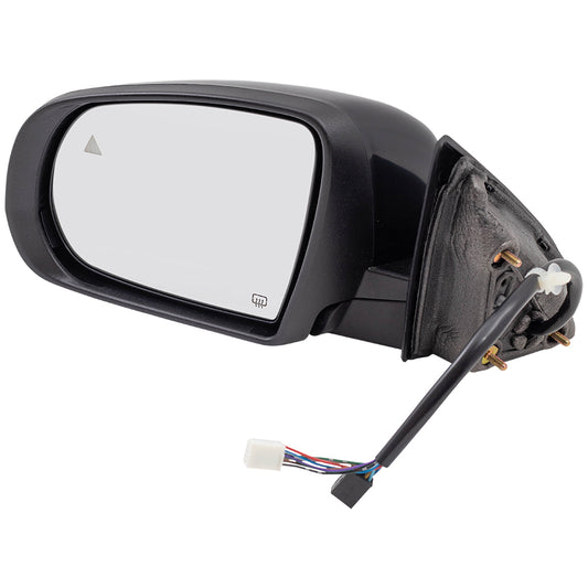 Power Mirror for 2014-2018 Cherokee Blind Spot Detection Turn Signal Indicator Puddle Lamp Memory Heated Power Fold 1VF55TZZAD Left CH1320431