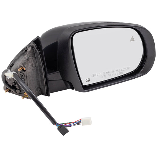 Power Mirror for 2014-2018 Cherokee Blind Spot Detection Turn Signal Indicator Puddle Lamp Memory Heated Power Fold 1VF54TZZAD Right CH1321431