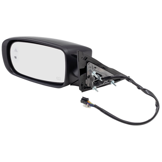 Power Mirror for 2011-2019 300 Code GU5 Blind Spot Detection Turn Signal Indicator Puddle Lamp Memory Heated 1LE27DX8AI Left CH1320427