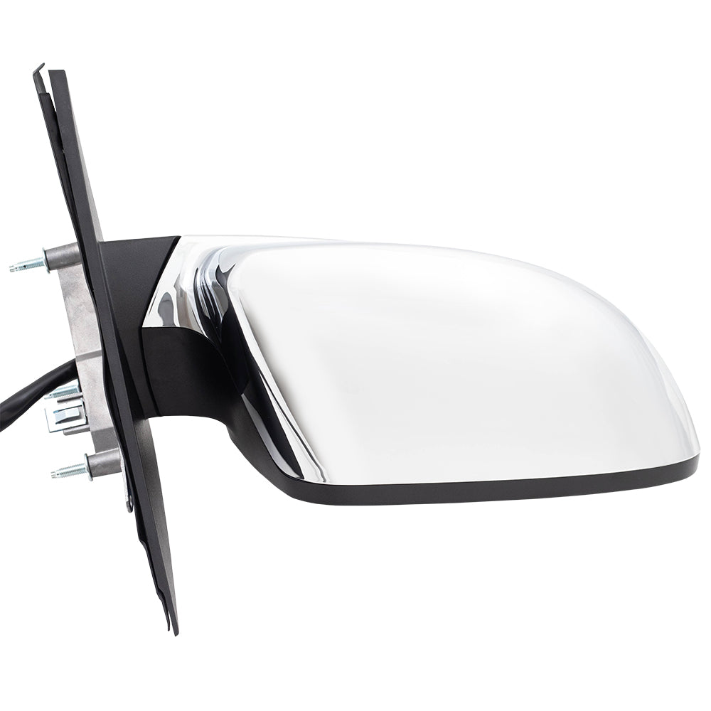 Replacement Passengers Power Side View Chrome Mirror Heated Signal Puddle Lamp Memory Compatible with 2011-2019 300