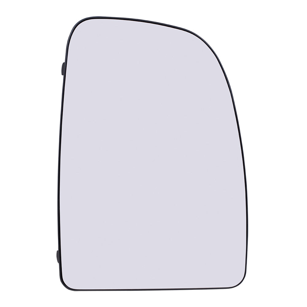 Brock Replacement Passenger Upper Mirror Glass with Base Compatible with 2014 2015 2016 2017 2018 2019 2020 2021 2022 2023 Promaster
