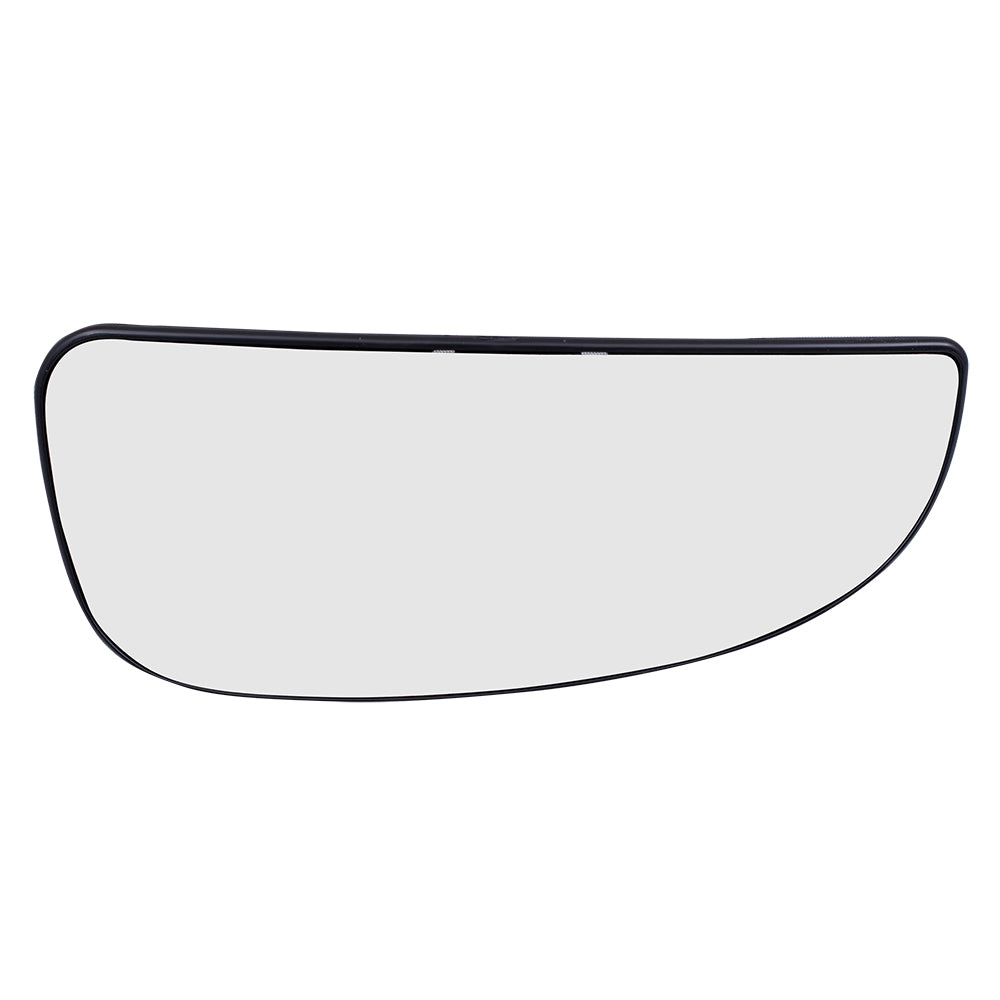 Brock Replacement Passenger Lower Mirror Glass with Base Compatible with 2014 2015 2016 2017 2018 2019 Promaster Van