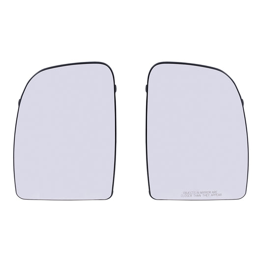 Mirror Glass with Base for 2014-2023 ProMaster 1500 Heated for 2014-2023 ProMaster 2500 68413481AA Set CH1324182