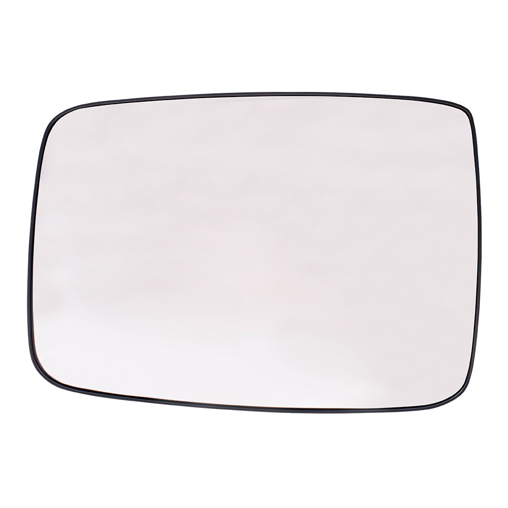 Brock Replacement Driver Side Mirror Glass & Base without Heat, Auto Dim or Towing Package Compatible with 2009 1500, 2010-2018 1500/2500 & 2019-2021 1500 Classic