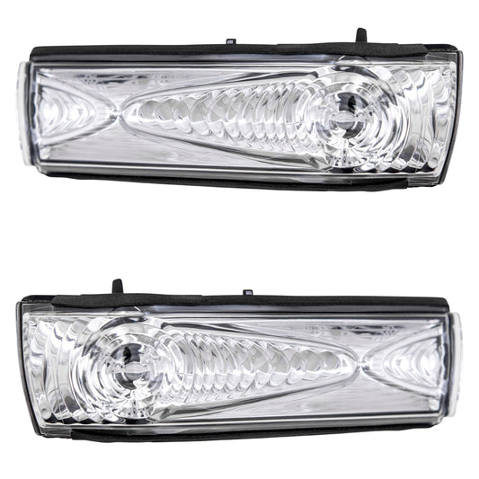 Mirror Signal Light for 2015-2022 ProMaster City Turn Signal Indicator 68289076AA Set