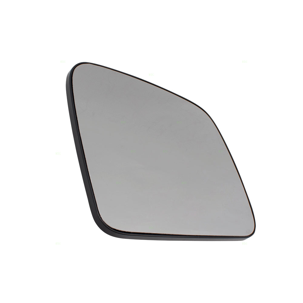 Brock Replacement Passenger Side View Mirror Glass & Base Heated Compatible with 2011-2018 Durango Grand Cherokee 68082636AB