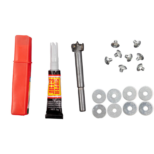 Brock Replacement Inside Door Handle Repair Hardware Kit with Bit, Glue 8 Screws & Washers Compatible with HHR Commander Liberty Grand Cherokee