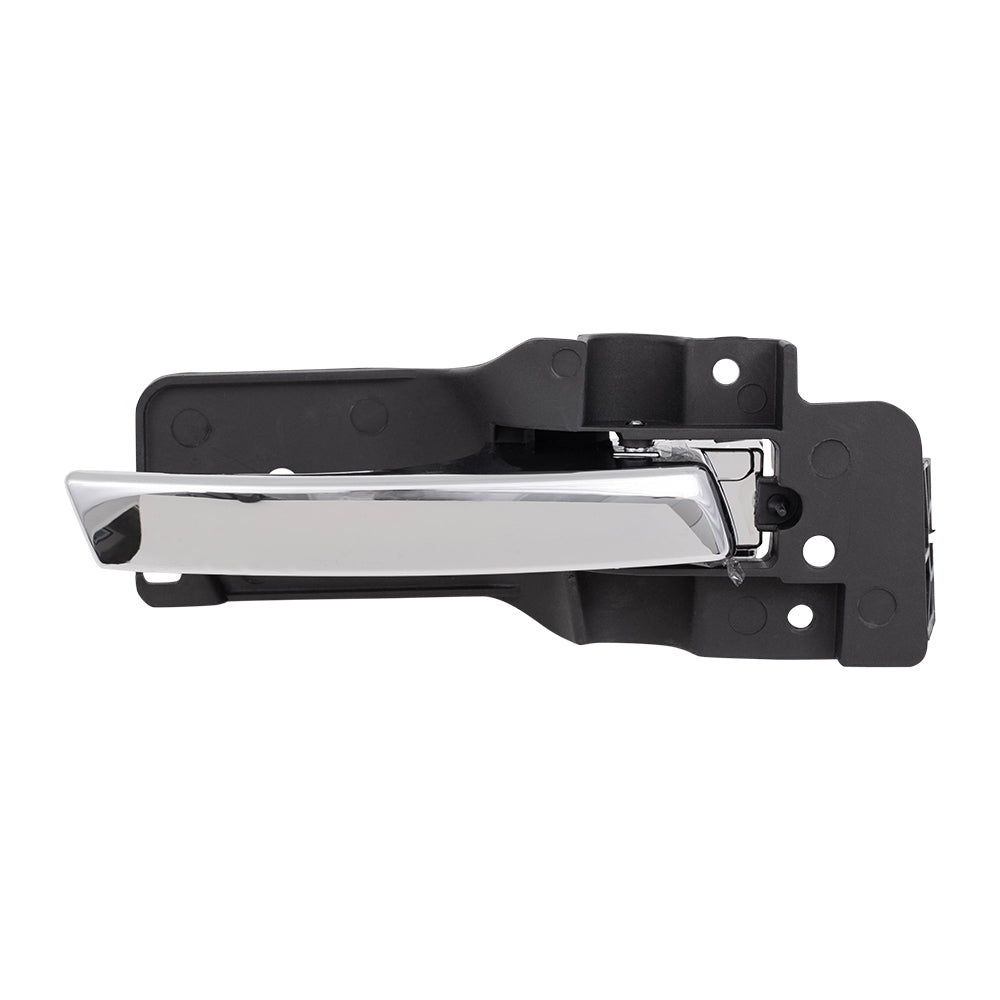 Brock Replacement Passengers Inside Front Chrome Door Handle Compatible with Town & Country Grand Caravan C/V Tradesman 5020798AD
