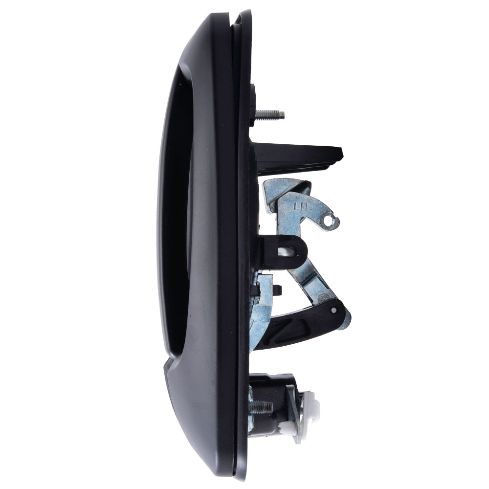 Brock 2442-0001L Aftermarket Replacement Front Driver Left Outside Door Handle Textured Black Compatible With 2014-2023 RAM Promaster
