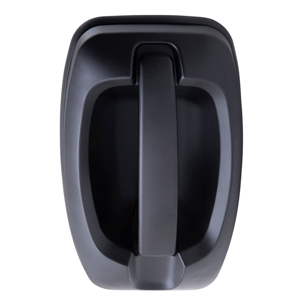 Brock 2441-0002R Aftermarket Replacement Front Passenger Right Outside Door Handle Textured Black Compatible With 2014-2023 RAM Promaster