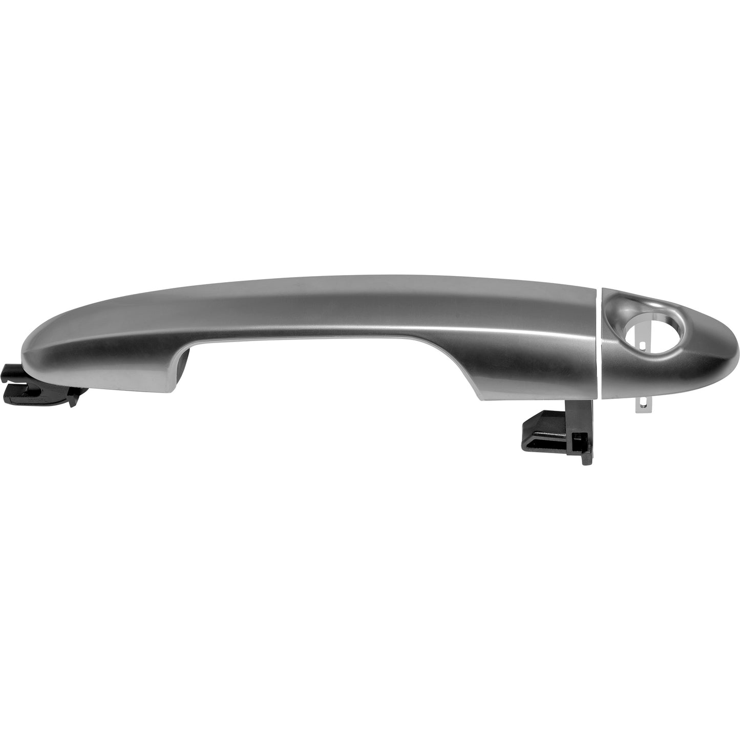 Brock Outside Door Handle With Keyhole Silver Front Left Compatible With 2014-2017 FIAT 500L Trekking/Urbana Trekking 2442-0004L
