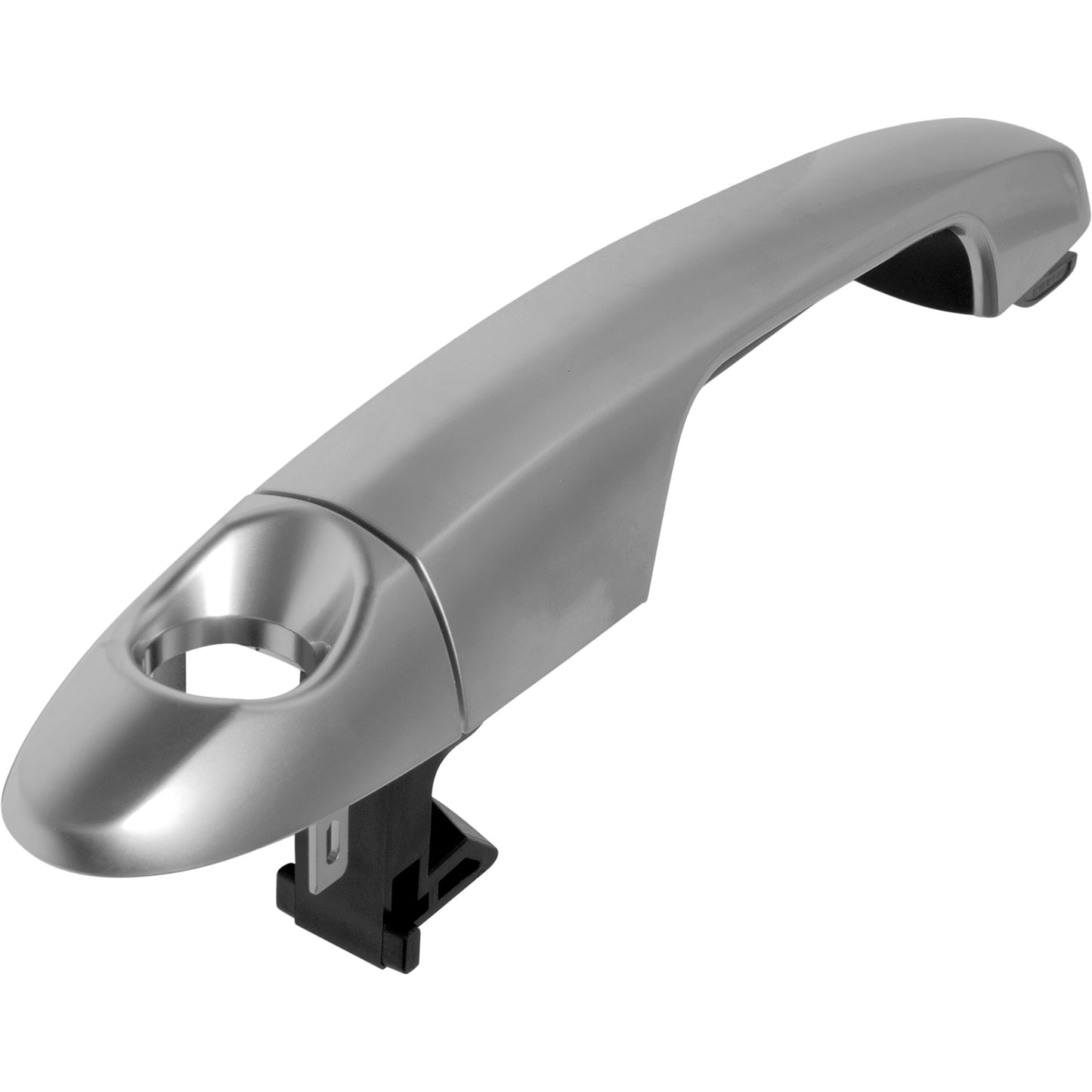 Brock Outside Door Handle With Keyhole Silver Front Left Compatible With 2014-2017 FIAT 500L Trekking/Urbana Trekking 2442-0004L