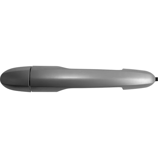 Brock Outside Door Handle Silver Rear Left Compatible With 2014-2017 FIAT 500L Trekking/Urbana Trekking 2442-0005L