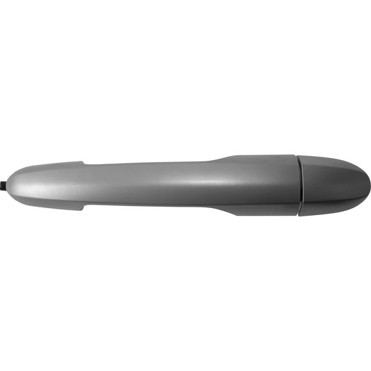 Brock Outside Door Handle Silver Rear Right Compatible With 2014-2017 FIAT 500L Trekking/Urbana Trekking 2442-0005R