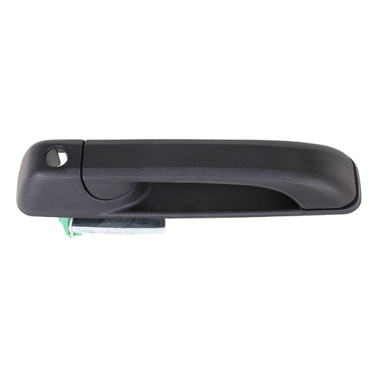 Brock Replacement Driver Front Outside Door Handle Textured w/ Keyhole Compatible with 2009-2010 1500 2010 2500 3500 2011-2016 Pickup Truck 55112383AD