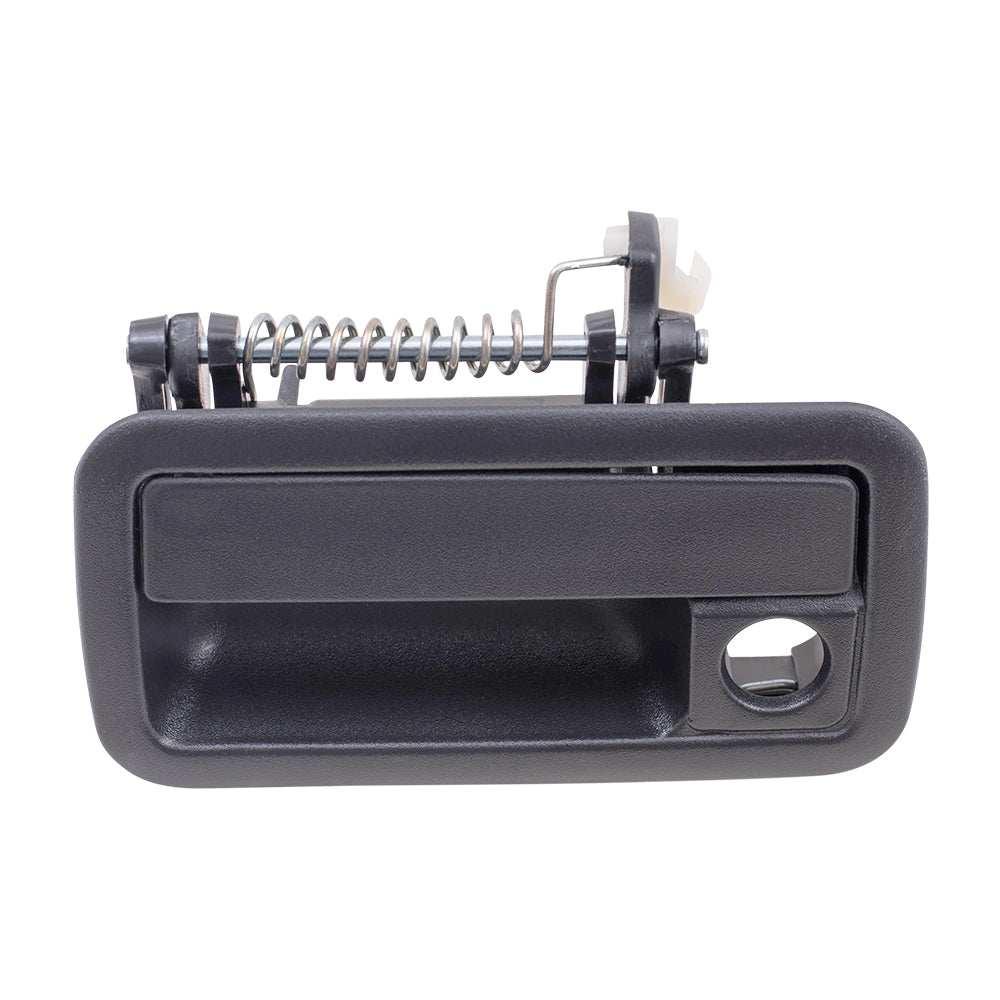 Brock Replacement Driver Outside Textured Door Handle Compatible with 1991-1996 Dakota Cab Club Cab Pickup Truck 55027509 CH1310101
