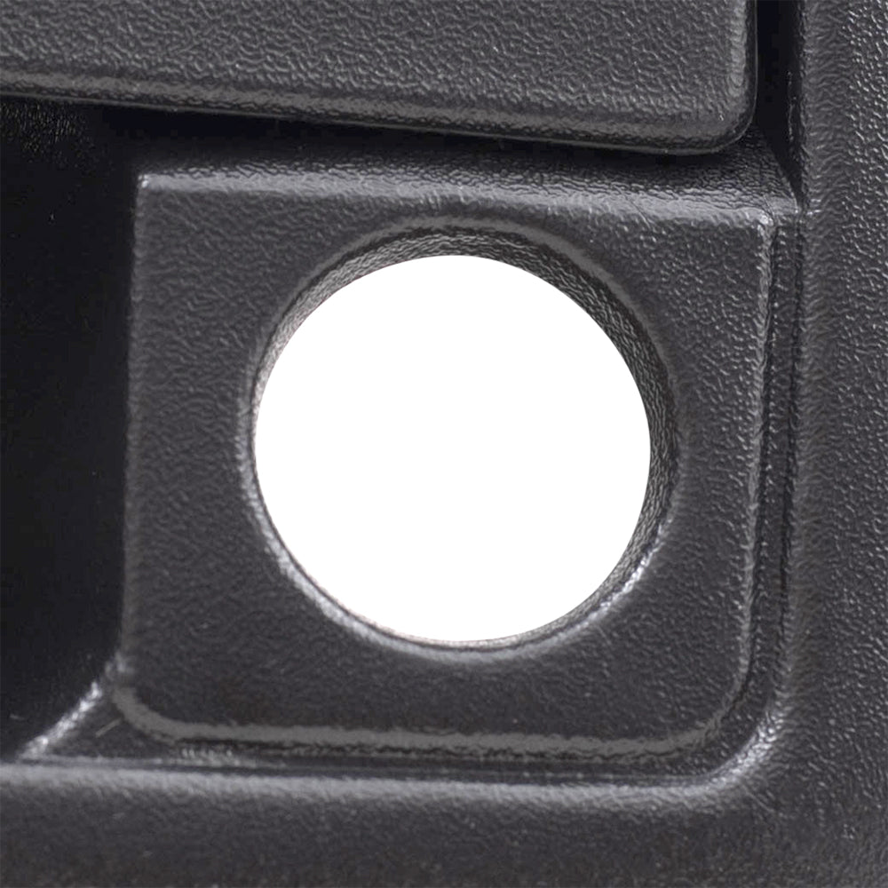 Brock Replacement Driver Outside Textured Door Handle Compatible with 1991-1996 Dakota Cab Club Cab Pickup Truck 55027509 CH1310101