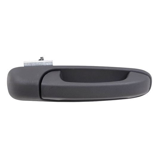 Brock Replacement Passenger Front Outside Door Handle Textured Compatible with 1500 2500 3500 Pickup Truck Dakota Raider 55276882AB