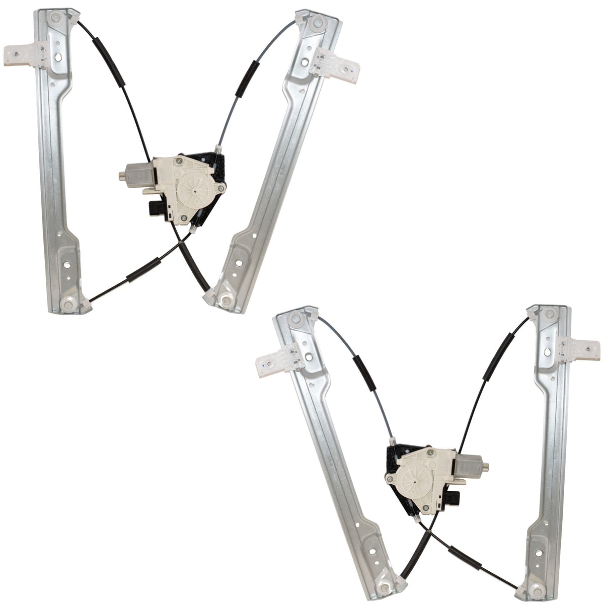 Window Regulator w/ Motor for 2019-2025 1500 Front 68321325AA Set CH1350203