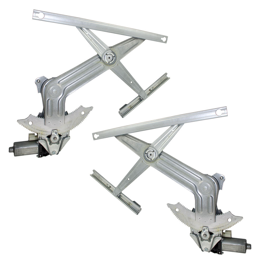 Window Regulator w/ Motor for 2002-2008 Ram 1500 Front for 2003-2009 Ram 2500 55275599AC Set CH1350134